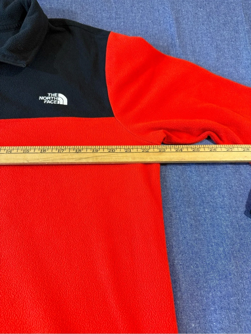The North Face half zip